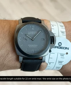Alternative view of Panerai Luminor Marina PAM01662 Automatic 44mm Unisex Replica Watch - Grey Dial, Carbon Case