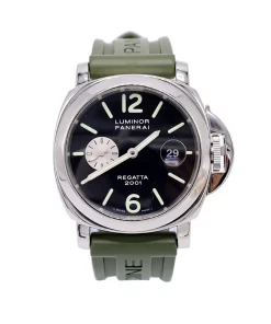 Panerai Luminor PAM 00107 Automatic 44mm Unisex Replica Watch - Black Dial, Steel Case