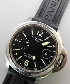 Panerai Luminor PAM00297 Quartz 44mm Unisex Replica Watch - Black Dial, Steel Case