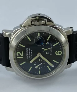 Alternative view of Panerai Luminor Power Reserve PAM00090 Automatic 44mm Unisex Replica Watch - Black Dial, Steel Case