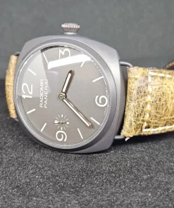 Panerai Radiomir 3 Days 47mm PAM00504 Manual winding 47mm Unisex Replica Watch - Brown Dial, Ceramic Case
