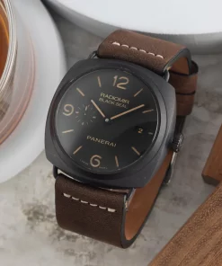 Panerai Radiomir Black Seal 3 Days Automatic PAM00505 Automatic 45mm Unisex Replica Watch - Brown Dial, Ceramic Case