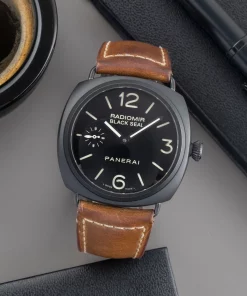 Panerai Radiomir Black Seal PAM00292 Manual winding 44mm Unisex Replica Watch - Black Dial, Ceramic Case