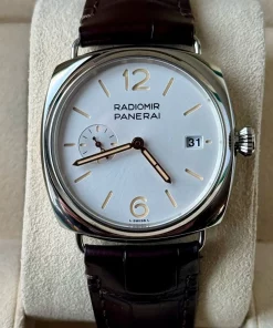 Alternative view of Panerai Radiomir PAM01292 Automatic 40mm Unisex Replica Watch - White Dial, Steel Case