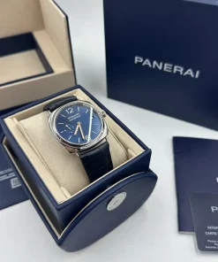 Alternative view of Panerai Radiomir PAM01293 Automatic 40mm Unisex Replica Watch - Blue Dial, Steel Case