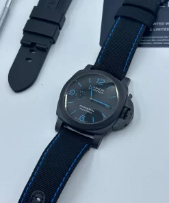 Alternative view of Panerai Radiomir PAM02661 Automatic 47mm Unisex Replica Watch - Black Dial, Carbon Case