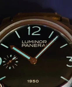 Panerai Special Editions PAM00127 Manual winding 47mm Unisex Replica Watch - Black Dial, Steel Case
