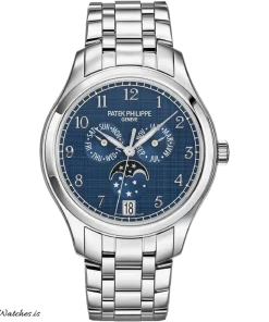 Patek Philippe Annual Calendar 4947/1A-001 Automatic 38mm Unisex Replica Watch - Blue Dial, Steel Case