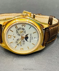 Patek Philippe Annual Calendar 5350R-001 Automatic 40mm Unisex Replica Watch - Silver Dial, Rose Gold Case