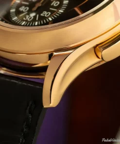 Alternative view of Patek Philippe Annual Calendar Chronograph 5905R-001 Automatic 42mm Unisex Replica Watch - Brown Dial, Rose Gold Case