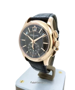 Patek Philippe Annual Calendar Chronograph 5905R-001 Automatic 42mm Unisex Replica Watch - Brown Dial, Rose Gold Case