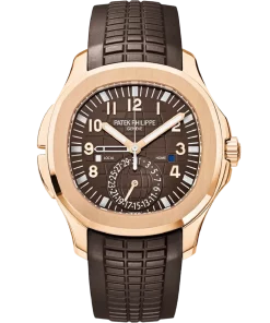 Patek Philippe Aquanaut 5164R-001 Automatic 40mm Unisex Replica Watch - Brown Dial, Rose Gold Case