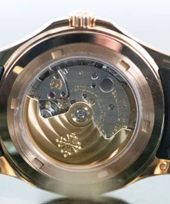 Alternative view of Patek Philippe Aquanaut 5167R-001 Automatic 40mm Unisex Replica Watch - Brown Dial, Rose Gold Case