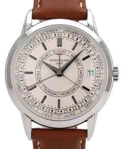 Patek Philippe Calatrava 5212A-001 Automatic 40mm Unisex Replica Watch - Silver Dial, Steel Case