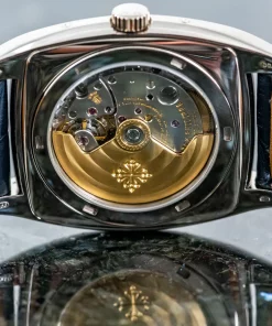 Alternative view of Patek Philippe Gondolo 5135G-001 Automatic 40mm Unisex Replica Watch - Silver Dial, White Gold Case