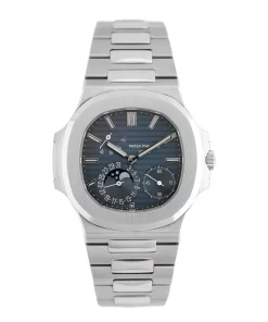 Patek Philippe Nautilus 5712/1A-001 Automatic 40mm Unisex Replica Watch - Blue Dial, Steel Case