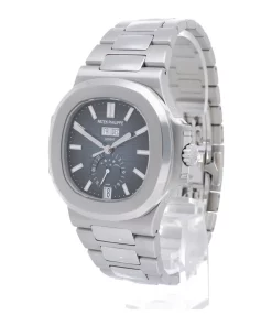 Alternative view of Patek Philippe Nautilus 5726/1A-014 Automatic 41mm Unisex Replica Watch - Blue Dial, Steel Case