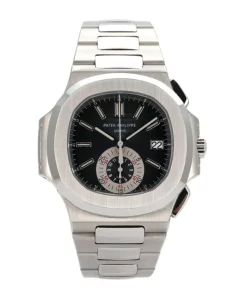 Alternative view of Patek Philippe Nautilus 5980/1A-001 Automatic 41mm Unisex Replica Watch - Blue Dial, Steel Case