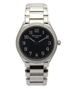 Alternative view of Patek Philippe Twenty~4 7300/1200A-001 Automatic 36mm Female Replica Watch - Blue Dial, Steel Case