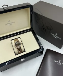 Alternative view of Patek Philippe Twenty~4 7300/1200R-001 Automatic 36mm Unisex Replica Watch - Brown Dial, Rose Gold Case