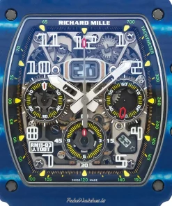 Alternative view of Richard Mille RM 11-03 Automatic Replica Watch 50mm – Carbon Case, Skeleton Dial, Unisex