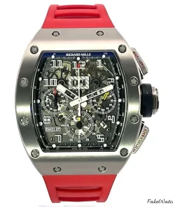 Alternative view of Richard Mille RM002 Manual Wind Skeleton Dial 45mm Rose Gold Case Unisex Watch Replica