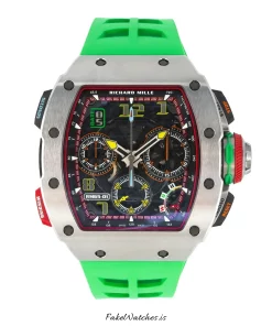 Richard Mille RM 65-01 Automatic Replica Watch 51mm – Transparent Skeleton Dial, Titanium Case, Unisex