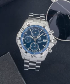 TAG Heuer Aquaracer 300M CAF2112 Automatic 41mm Unisex Replica Watch - Blue Dial, Steel Case