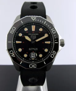 TAG Heuer Aquaracer 300M WBP208C:FT6201 Automatic 43mm Unisex Replica Watch - Black Dial, Steel Case