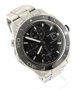 TAG Heuer Aquaracer 500M CAK2110.BA0833 Automatic 43mm Unisex Replica Watch - Black Dial, Steel Case