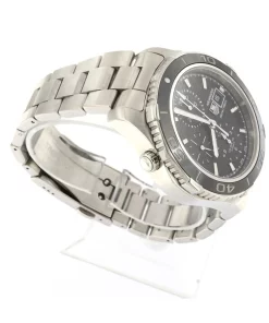 Alternative view of TAG Heuer Aquaracer 500M CAK2110.BA0833 Automatic 43mm Unisex Replica Watch - Black Dial, Steel Case