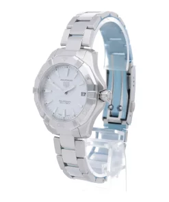 Alternative view of TAG Heuer Aquaracer Lady WBP1312.BA0005 Quartz 34mm Female Replica Watch - Pearl Dial, Steel CaseMM