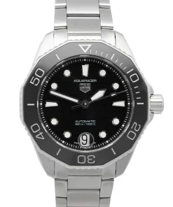 TAG Heuer Aquaracer Lady WBP231D.BA0626 Automatic 36mm Female Replica Watch - Black Dial, Steel Case