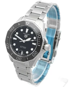 Alternative view of TAG Heuer Aquaracer Lady WBP231D.BA0626 Automatic 36mm Female Replica Watch - Black Dial, Steel Case
