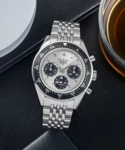 TAG Heuer Autavia CBE2111 Automatic 42mm Unisex Replica Watch - Silver Dial, Steel CaseMM