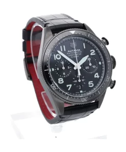 Alternative view of TAG Heuer Autavia CBE511C.FC8280 Automatic 42mm Unisex Replica Watch - Black Dial, Steel Case