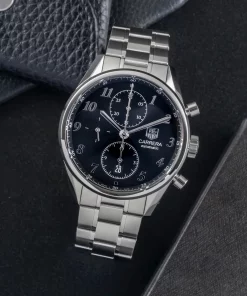 TAG Heuer Carrera Calibre 16 CAS2110.FC6266 Automatic 41mm Unisex Replica Watch - Black Dial, Steel Case