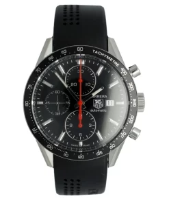 Alternative view of TAG Heuer Carrera Calibre 16 CV2014 Automatic 41mm Unisex Replica Watch - Black Dial, Steel CaseMM