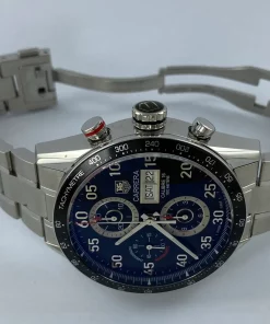 Alternative view of TAG Heuer Carrera Calibre 16 CV2A10 Automatic 43mm Unisex Replica Watch - Black Dial, Steel Case