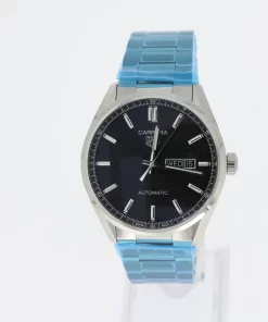 TAG Heuer Carrera Calibre 5 WBN2010.BA0640 Automatic 41mm Unisex Replica Watch - Black Dial, Steel Case