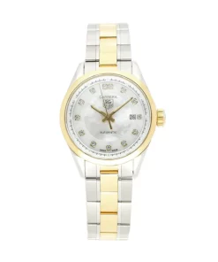 TAG Heuer Carrera Calibre HEUER 01 CAR201AA.BA0714 Automatic 43mm Unisex Replica Watch - White Dial, Steel Case
