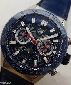 TAG Heuer Carrera CBG2011.FC6430 Automatic 43mm Unisex Replica Watch - Transparent Dial, Steel Case