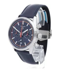 Alternative view of TAG Heuer Carrera CBN201D.FC6543 Automatic 42mm Unisex Replica Watch - Blue Dial, Steel Case