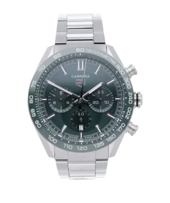 TAG Heuer Carrera CBN2A1N.BA0643 Automatic 44mm Unisex Replica Watch - Green Dial, Steel Case