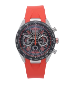 TAG Heuer Carrera CBU2082.FT6275 Automatic 44mm Unisex Replica Watch - White Dial, Titanium Case