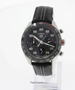 TAG Heuer Carrera Porsche Chronograph Special Edition CBN2A1F.FC6492 Automatic 44mm Unisex Replica Watch - Grey Dial, Steel Case