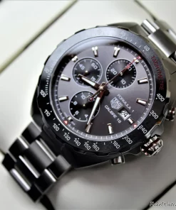 Alternative view of TAG Heuer Formula 1 Calibre 16 CAZ2012.BA0876 Automatic 44mm Unisex Replica Watch - Grey Dial, Steel Case