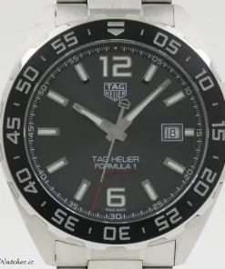 TAG Heuer Formula 1 Calibre 5 WAZ2011.BA0842 Automatic 43mm Unisex Replica Watch - Grey Dial, Steel Case