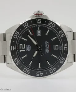 Alternative view of TAG Heuer Formula 1 Calibre 5 WAZ2011.BA0842 Automatic 43mm Unisex Replica Watch - Grey Dial, Steel Case