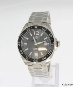 TAG Heuer Formula 1 Calibre 5 WAZ2011.BA0842 Automatic 43mm Unisex Replica Watch - Grey Dial, Steel Case